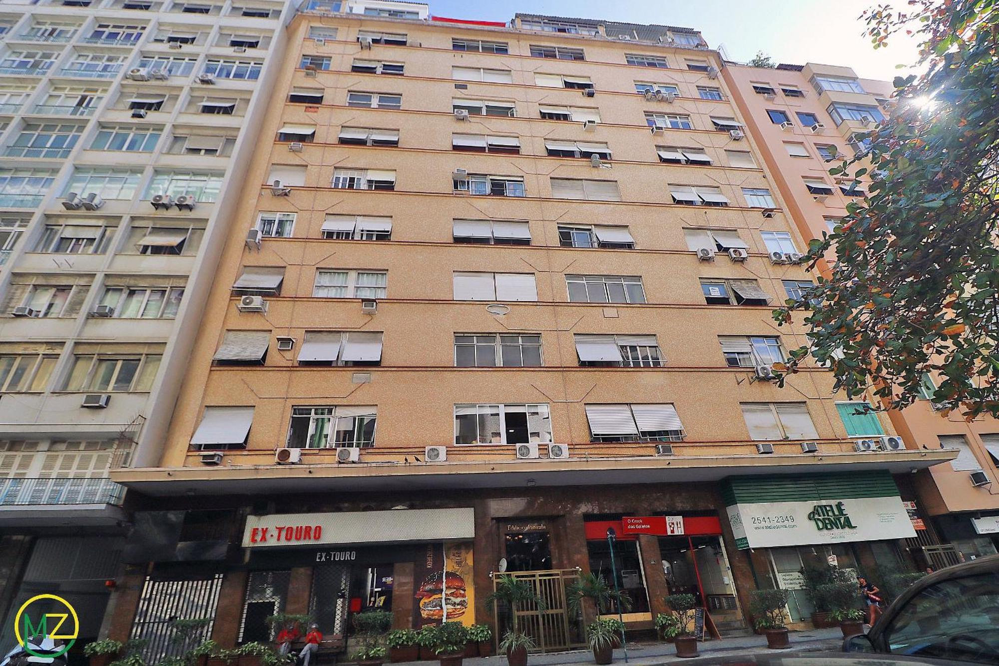 Studio moderno com vista lateral para o mar na quadra da praia em Copacabana! Rio de Janeiro Exterior foto